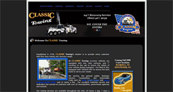 Desktop Screenshot of classic-towing.com